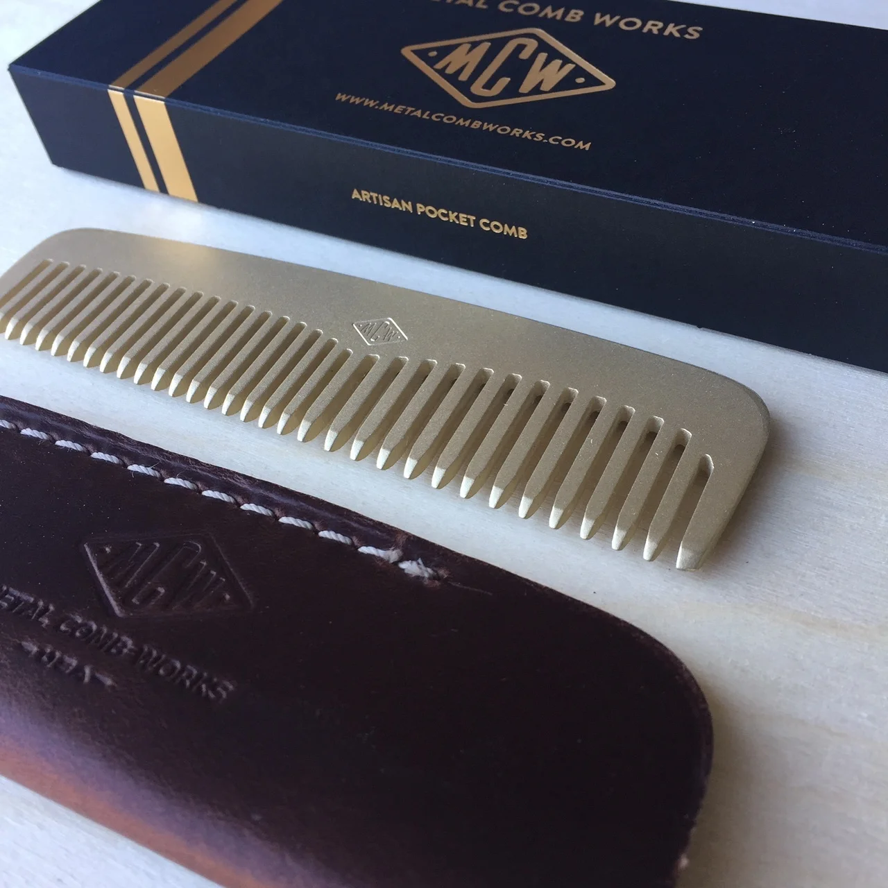 Standard XL (Solid Brass or Stainless Steel) — Metal Comb Works