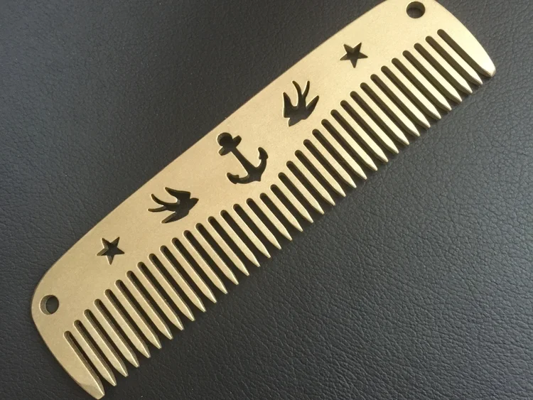Artisan metal pocket combs. Crafted to last a lifetime. Order your