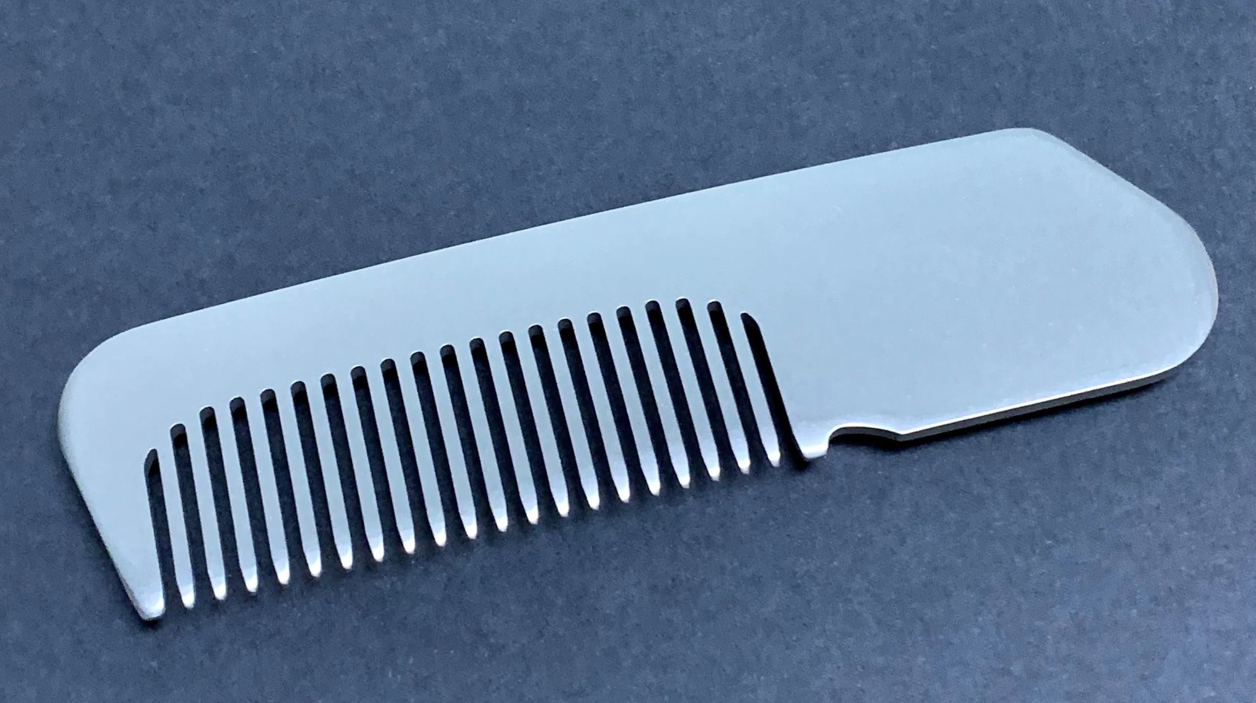 Aero Comb titanium pocket comb — Metal Comb Works
