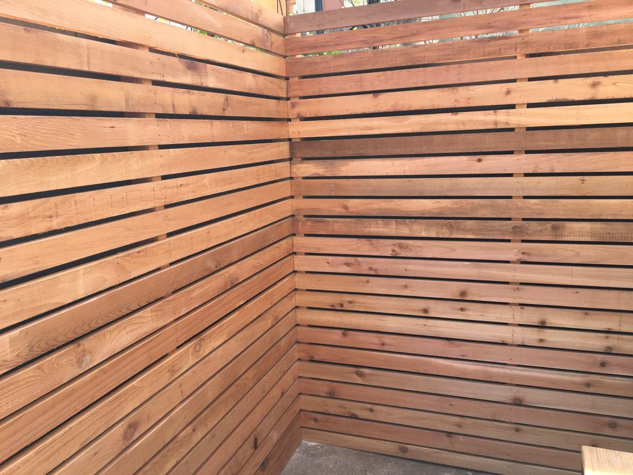 Privacy in the city is very important. Check out this stunning red cedar fence Bright Star Handyman recently completed in S. Philadelphia!