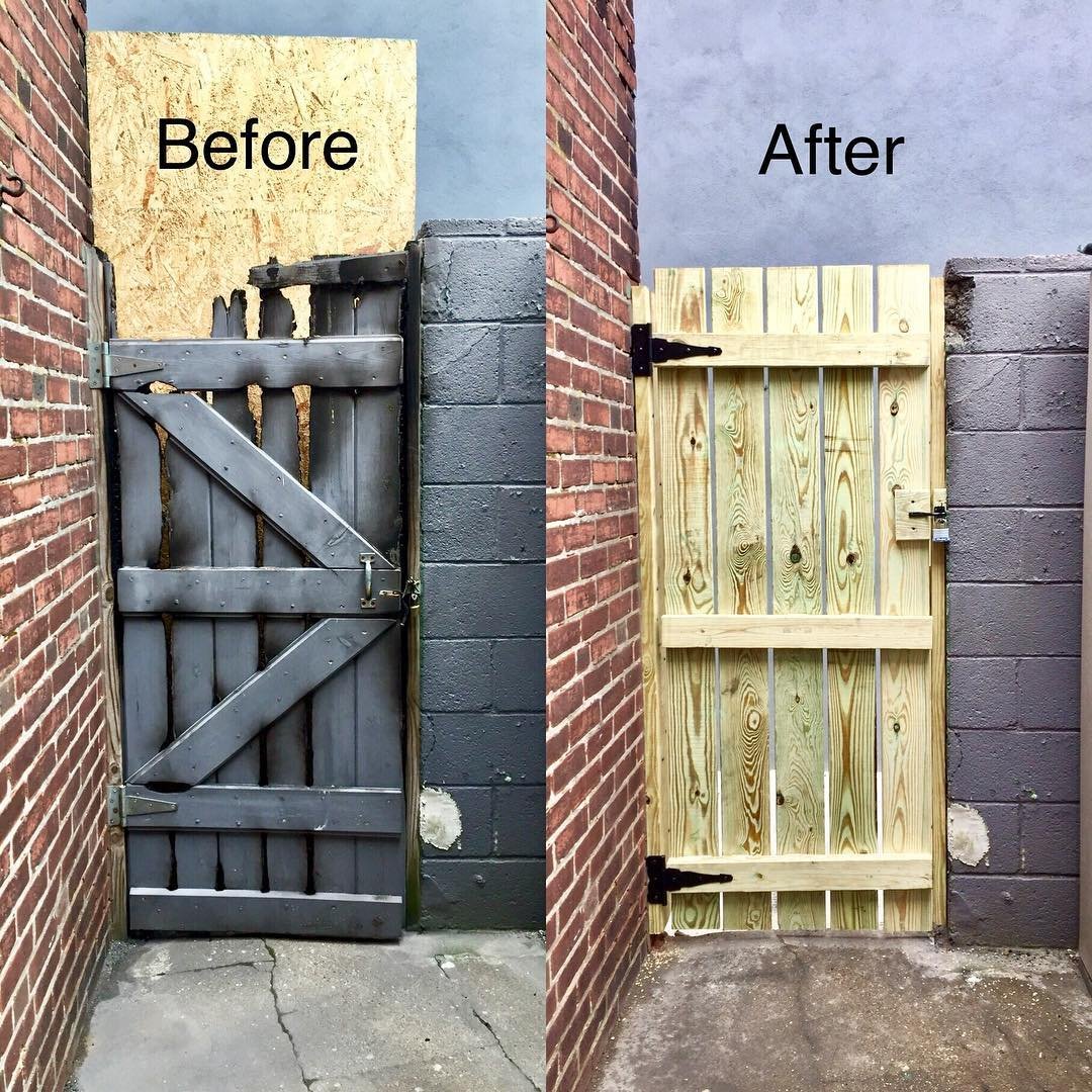 Gate Door Installation