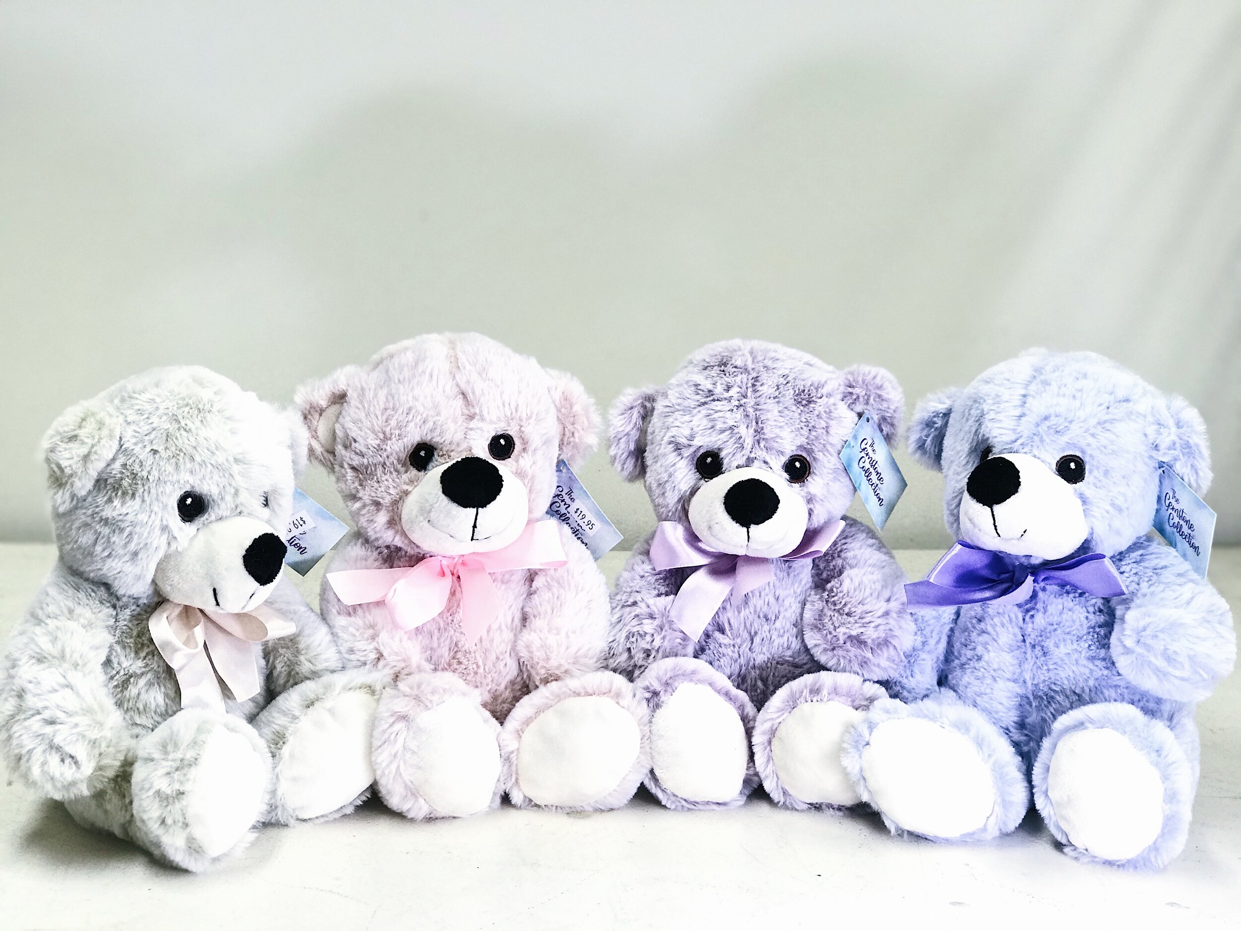 Pastel Soft Teddy Bears