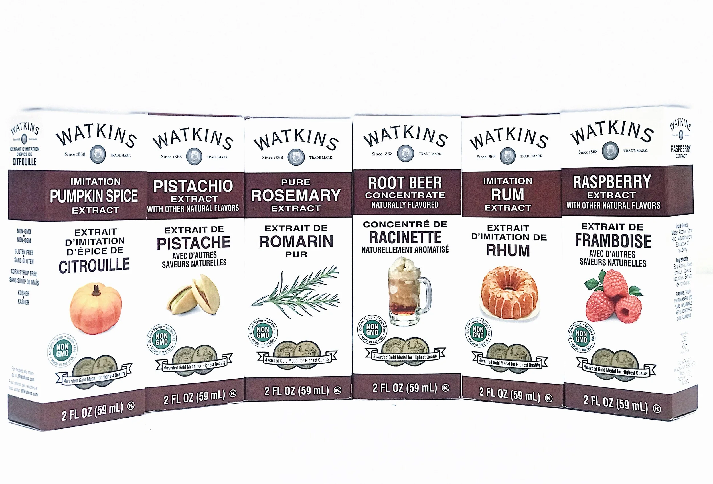 J.R. Watkins Extracts and Liquid Flavours — Green Leaf Floral & Garden