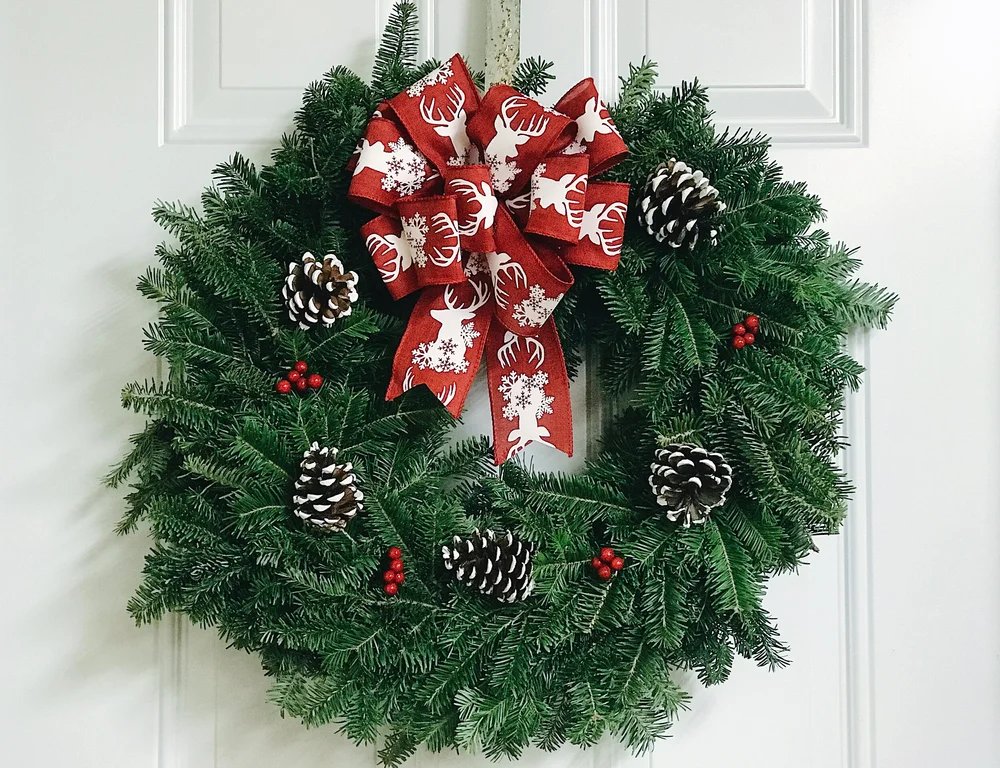 Christmas Wreaths — Green Leaf Floral & Garden