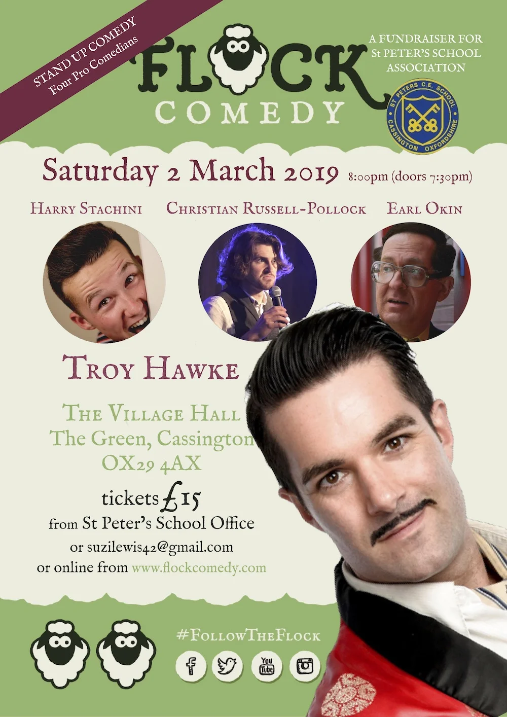 Flock Comedy in Cassington