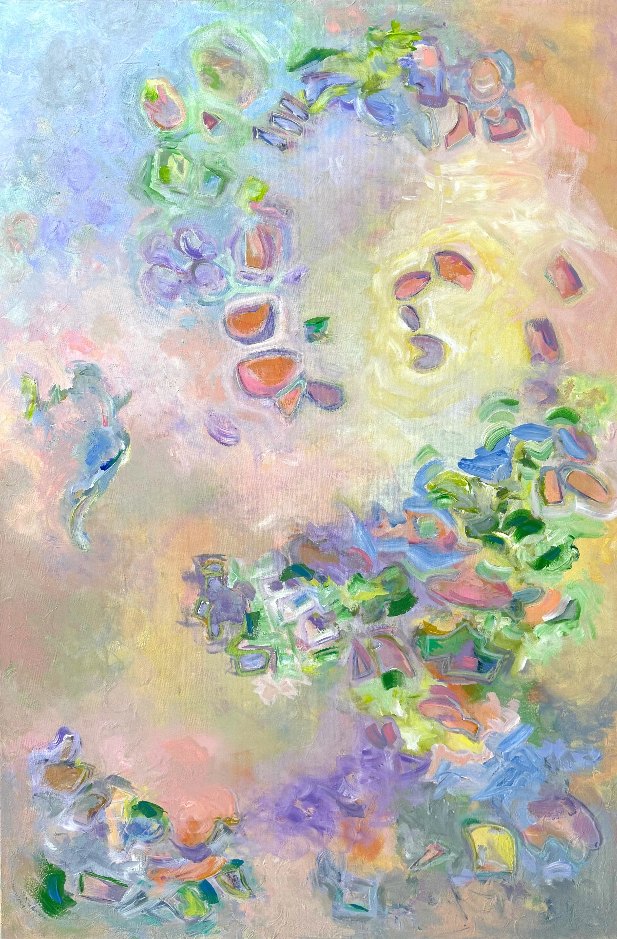 Cosquillas, oil, acrylic and ash on linen, 150cm x 100 cm, Nanjing, China 2026
