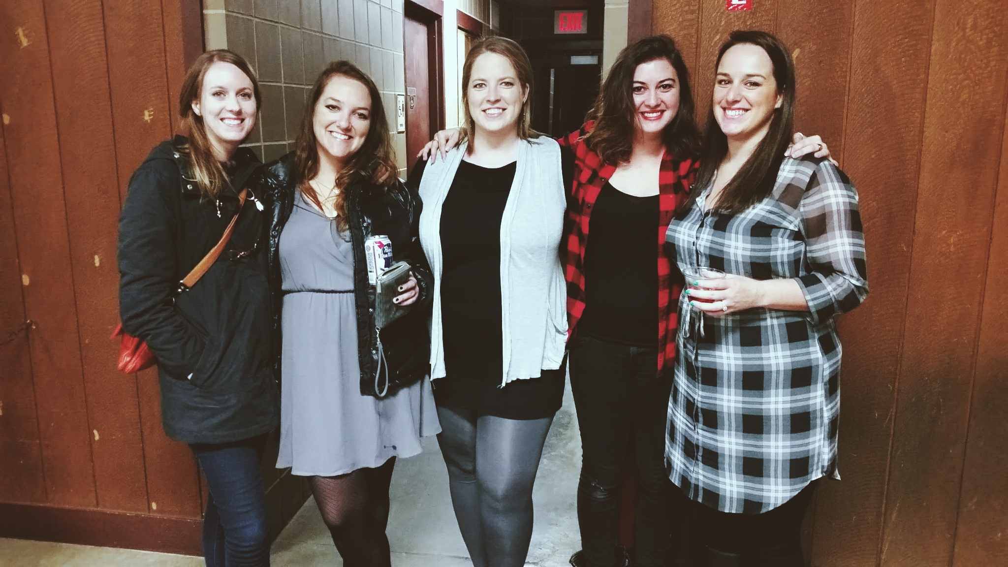A few of Jenny's class of 2005 classmates (2 of which she also went to elementary school with)