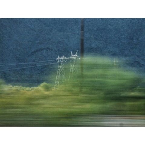 Whipping past nature