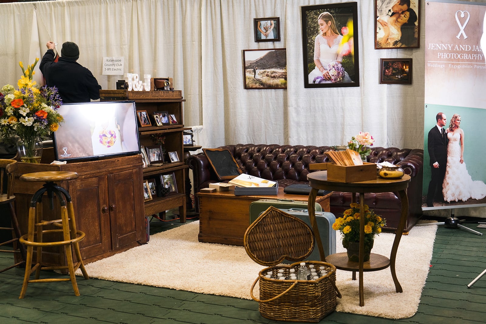 Our Booth at the SW Michigan Bridal Show