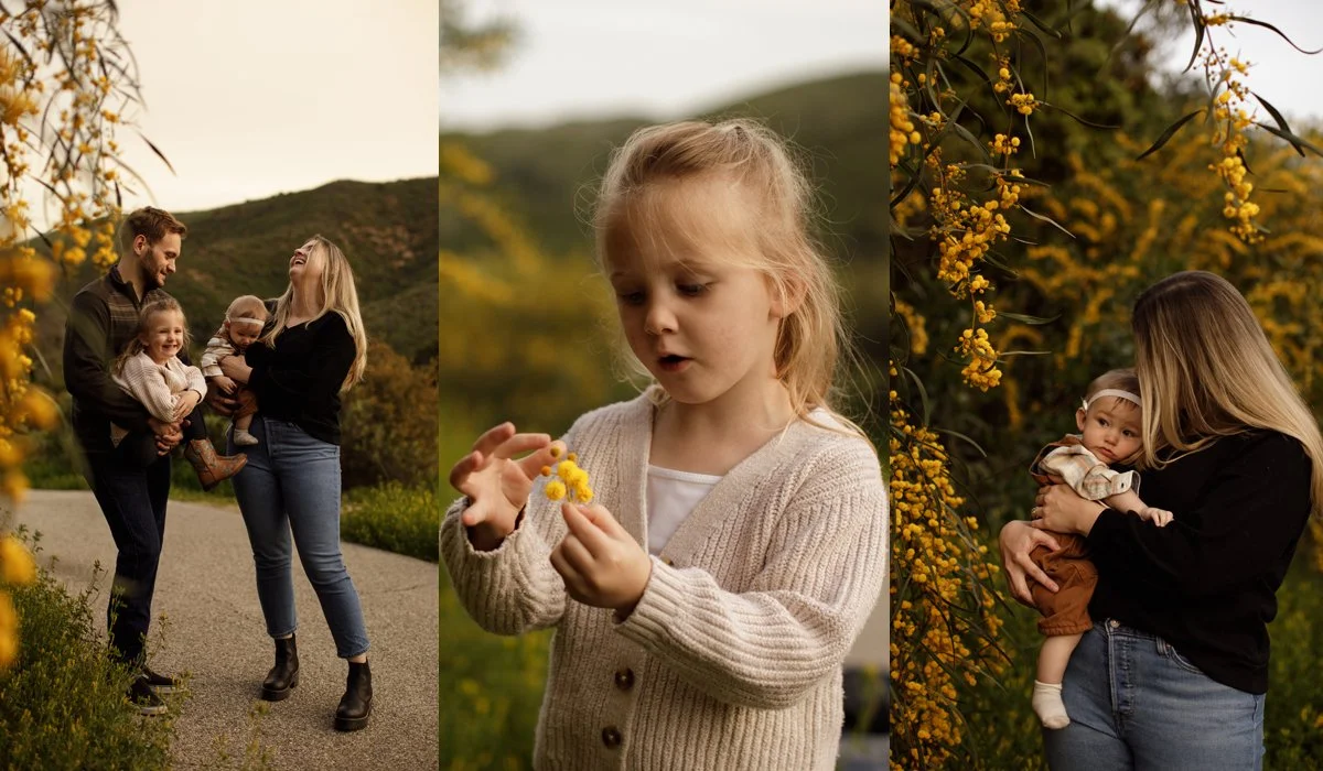 Calabasas, California Spring Family Portrait Session-!
