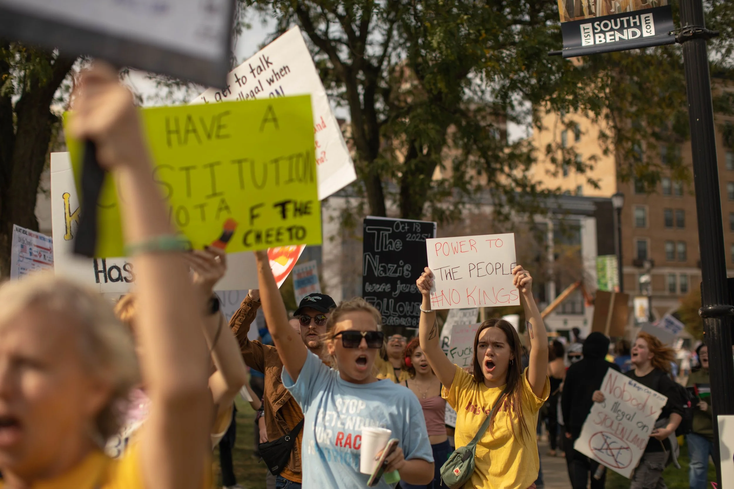Indiana No Kings Protest &amp; March: October 18th, 2025