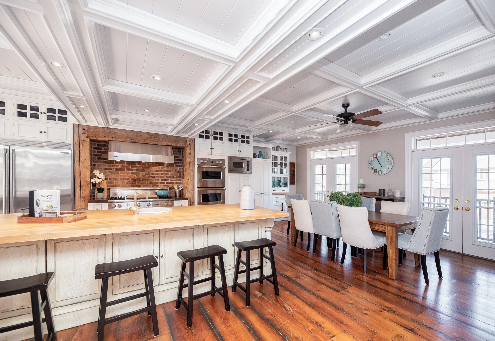 Interior Commercial Photography - Rustic Kitchen Renovation with barnwood.JPG