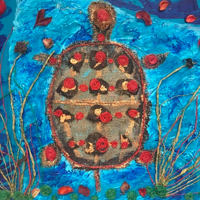 "Rose Shell" By Christine Stoddard