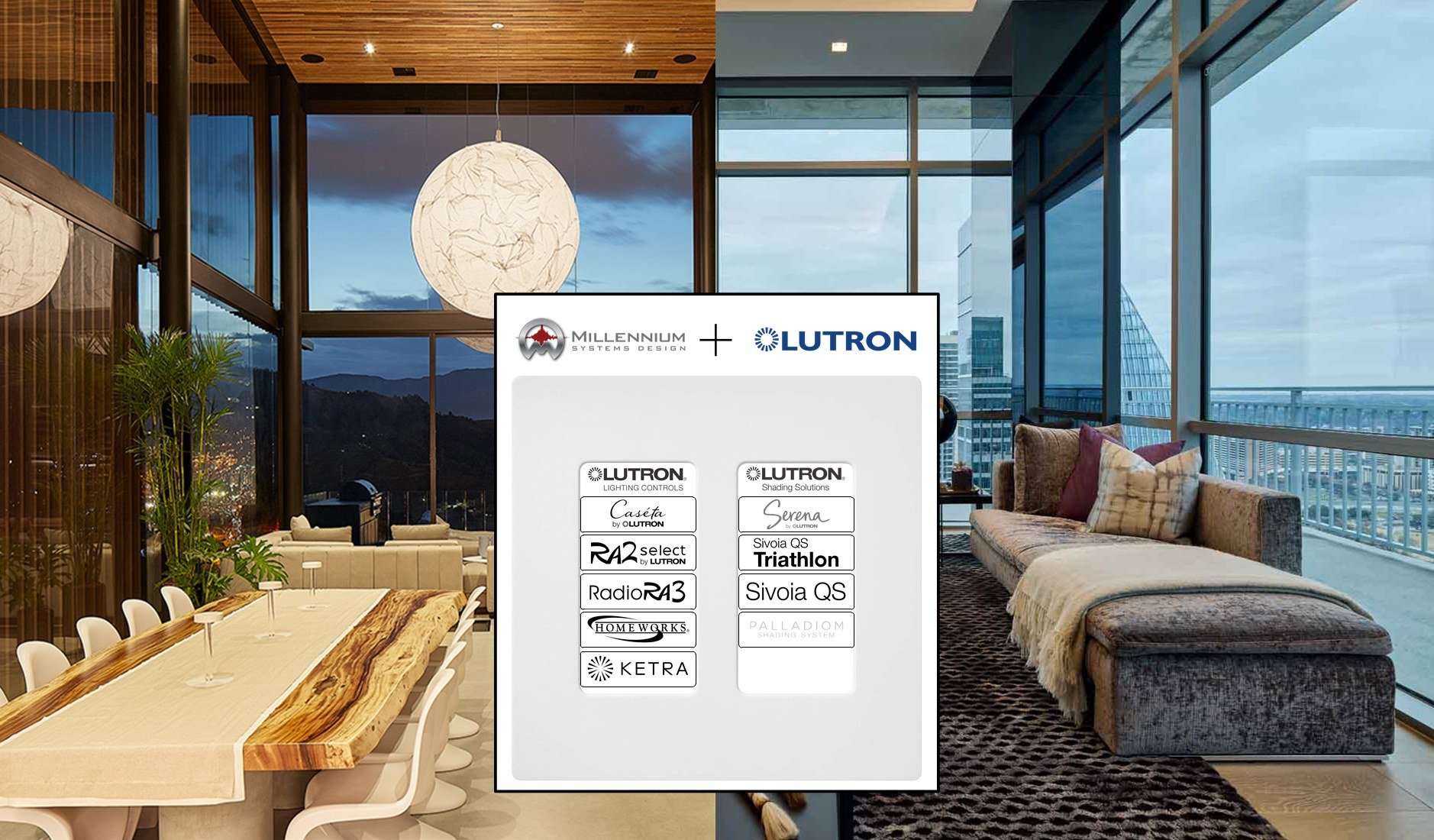 Exciting news! We're now fully certified in all of Lutron's cutting-edge lighting and shading solutions! Our MSD team has dedicated months of hard work to partner with one of the most sought-after brands in the industry.

For nearly half a century, L