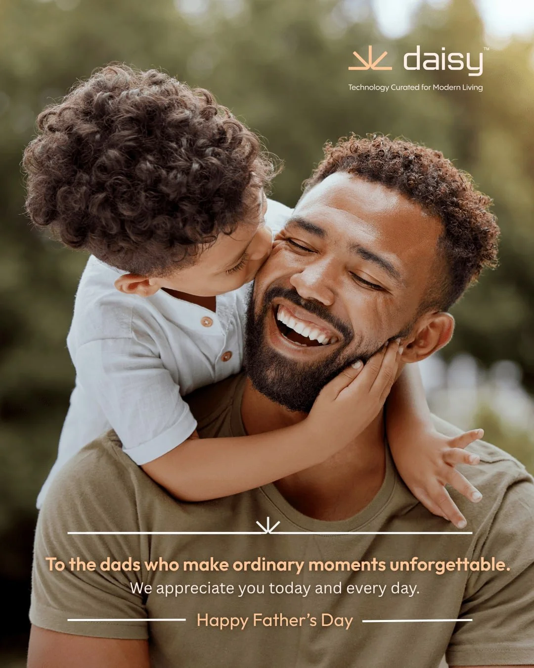 To the dads, grandfathers, mentors, and father figures who are always there when it matters most, thank you. 💙

Today, we celebrate the people who guide us, support us, and help create the places we call home.

At Daisy, we are passionate about crea