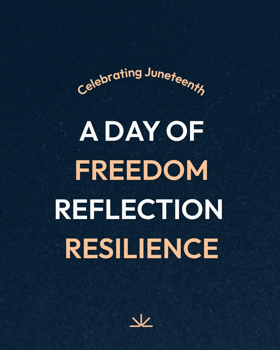 Honoring Juneteenth.

Today we reflect, remember, and stand together.

#Juneteenth #FreedomDay