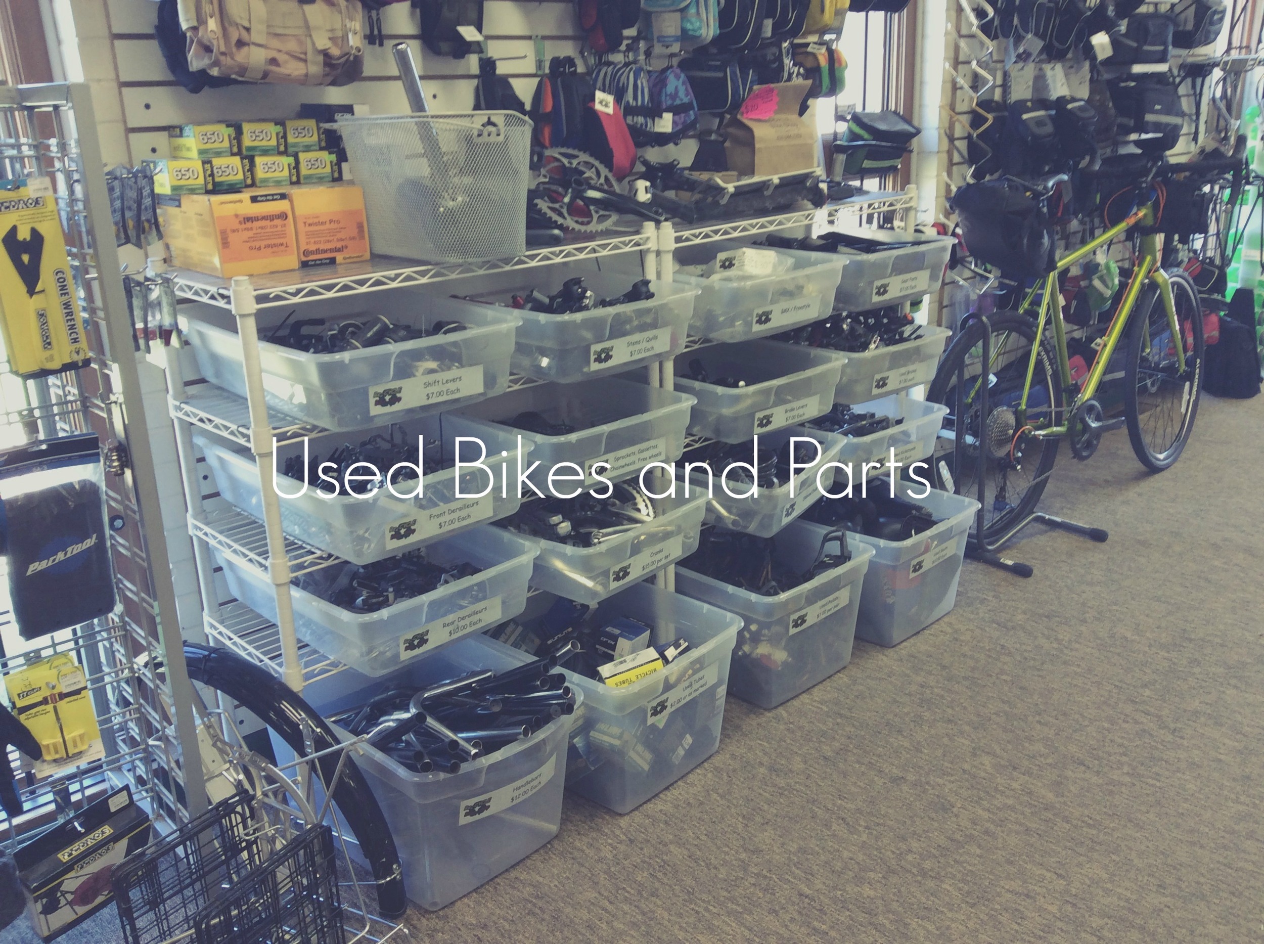 Used Bikes and Parts — Re-Cycle Bike Shop