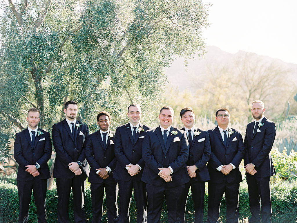 Groomsmen in classic black and white.jpg