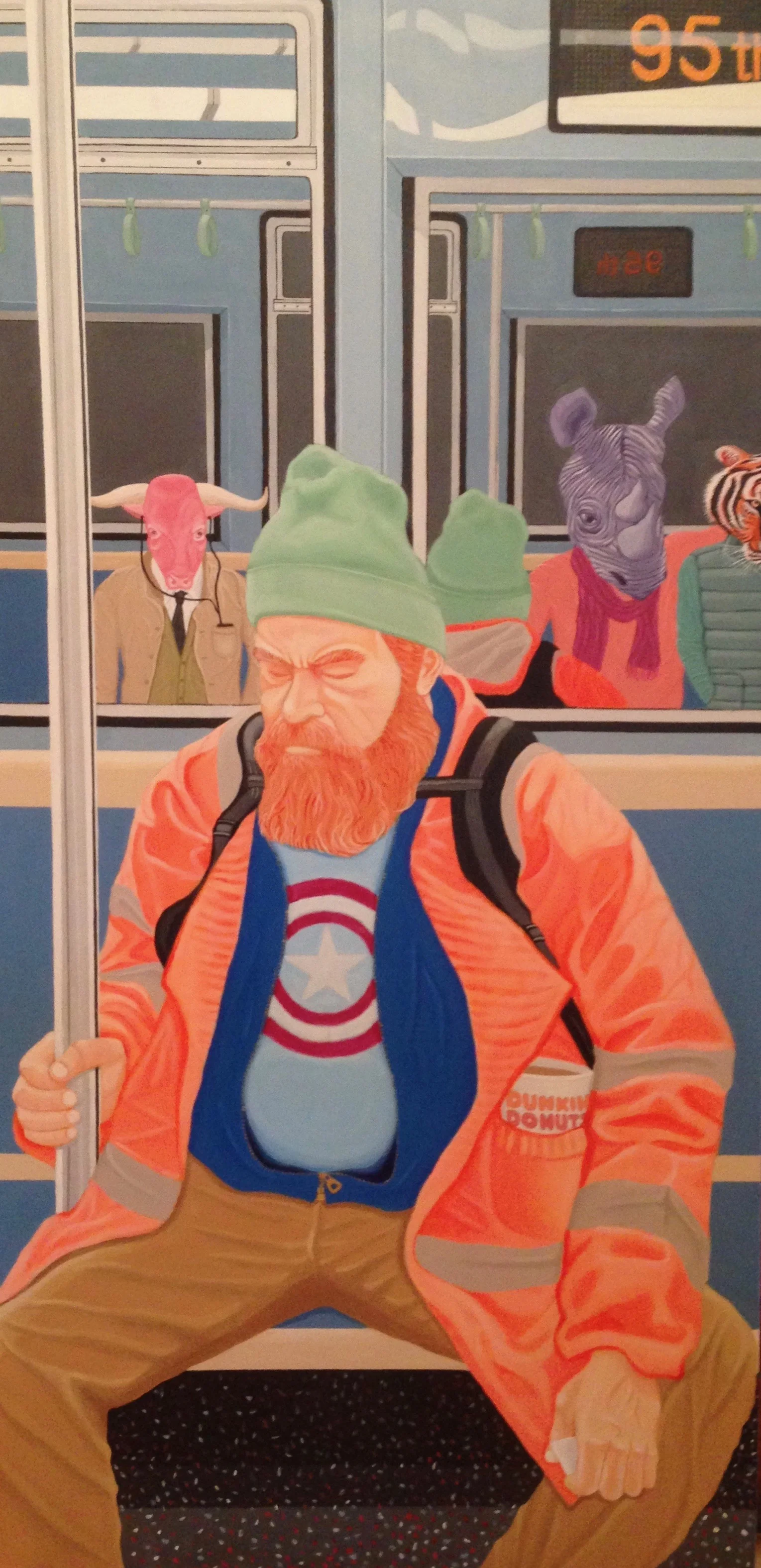 Peter began painting full time in 2012 after thirty-one years working as a trial attorney for the United States Department of Labor. His father was a painter (figurative and abstract) who went to Cooper Union Art School in the late 1930s. Peter grew up in a house filled with his father’s paintings and his teenage and young adult years were spent discussing art and the artistic process with him. After his father passed away too early in 1984, Peter continued his discussions about art and the artistic process with his daughters who are artists in their own right.