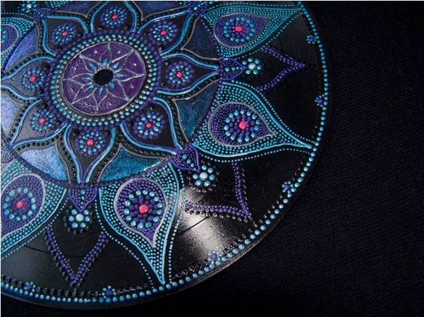 Mandalas on Vinyl Records Class