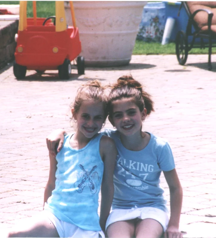 Michella & Gianna "when can you come to my school?"