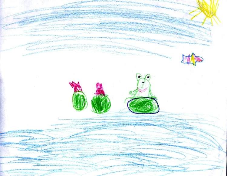 Caroline 7 years old, Grade 1
