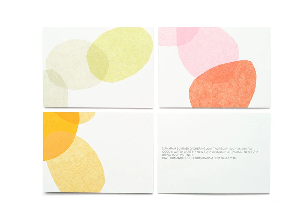"Cells" Tissue Collage Card