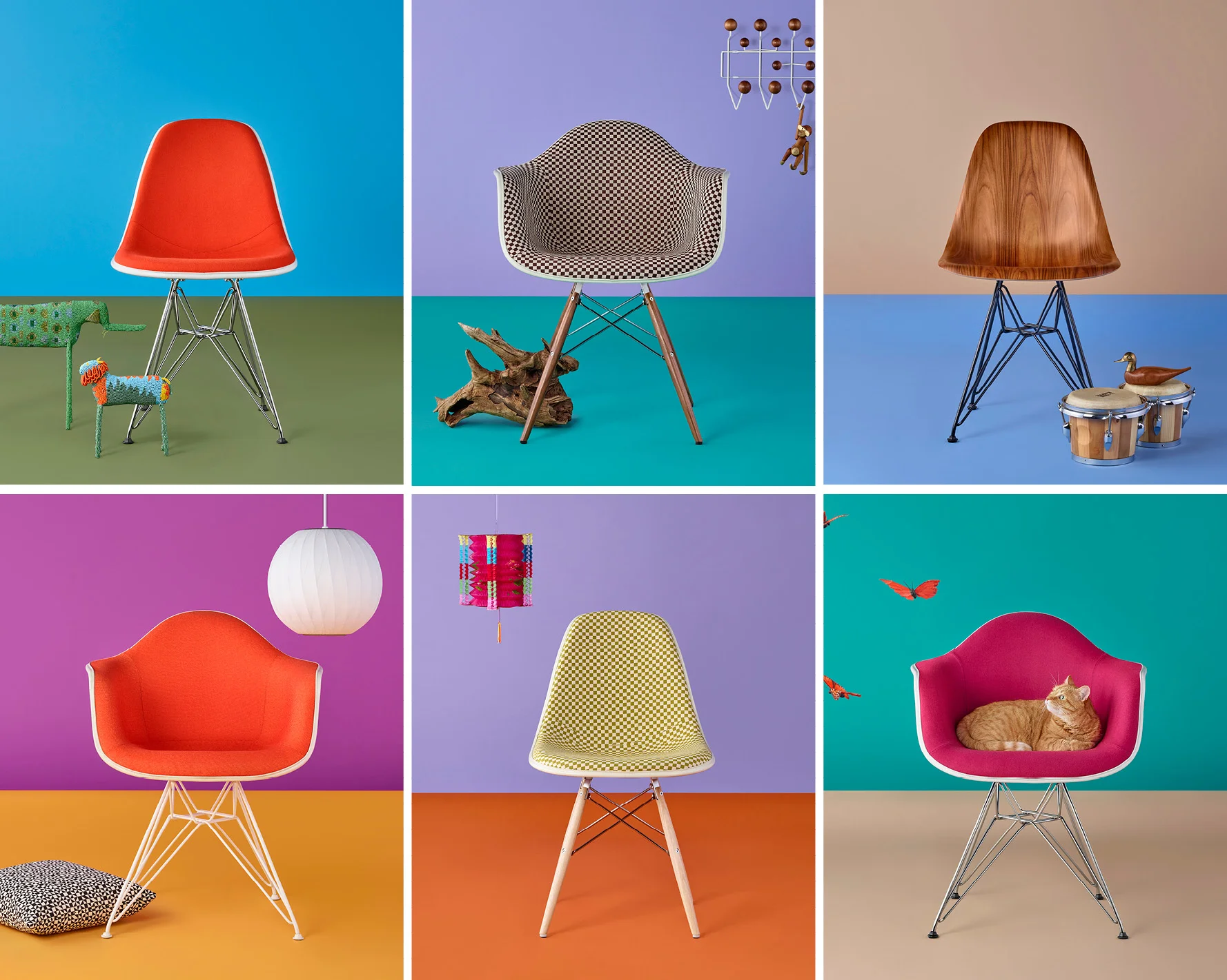Eames Shell Chair Campaign