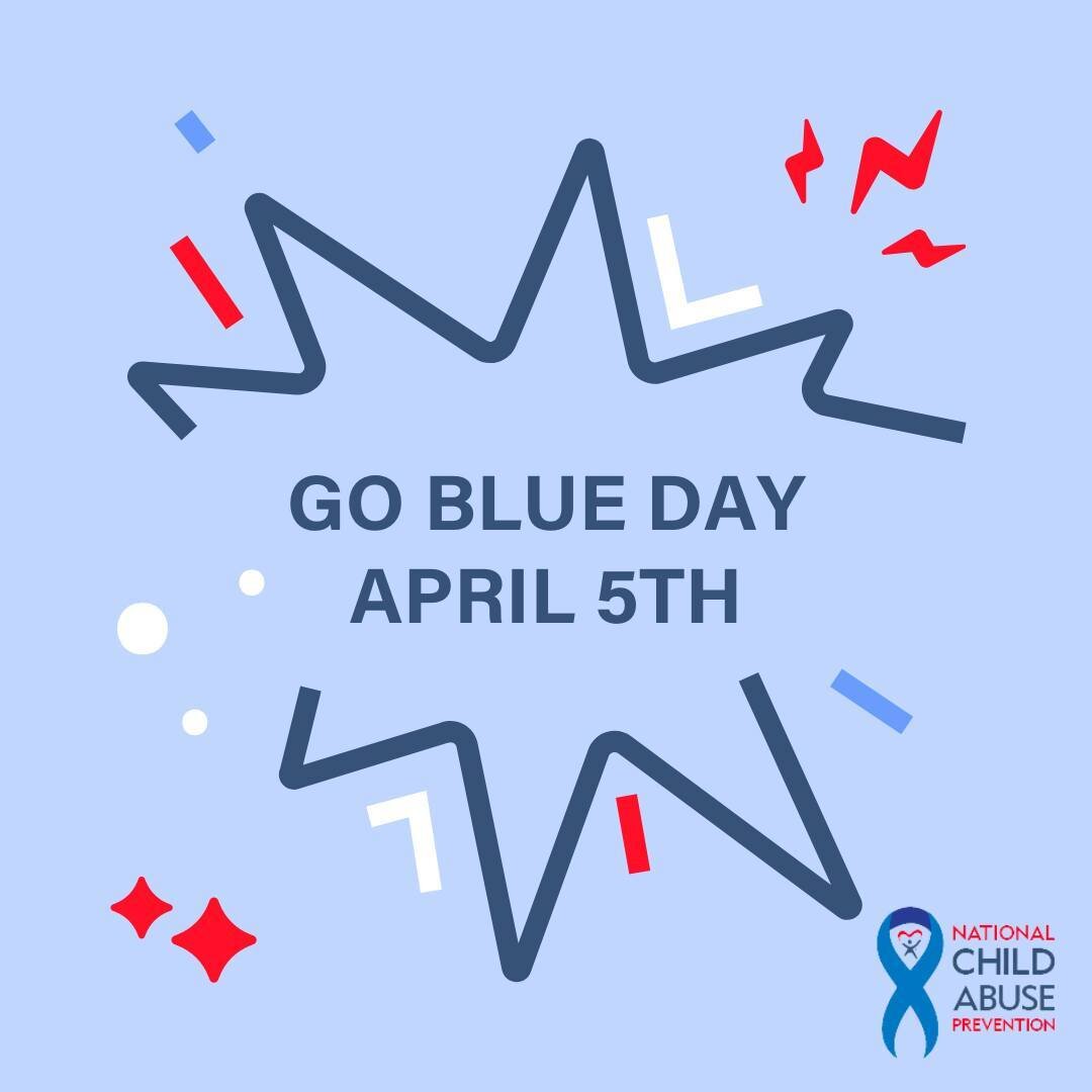 Go Blue Day for Texas on April 5th! On this day, thousands of Texans will wear blue, the official color of prevention, to show their support for ending child abuse. Wear CASA Blue on that day, and encourage your friends, family and colleagues to do t