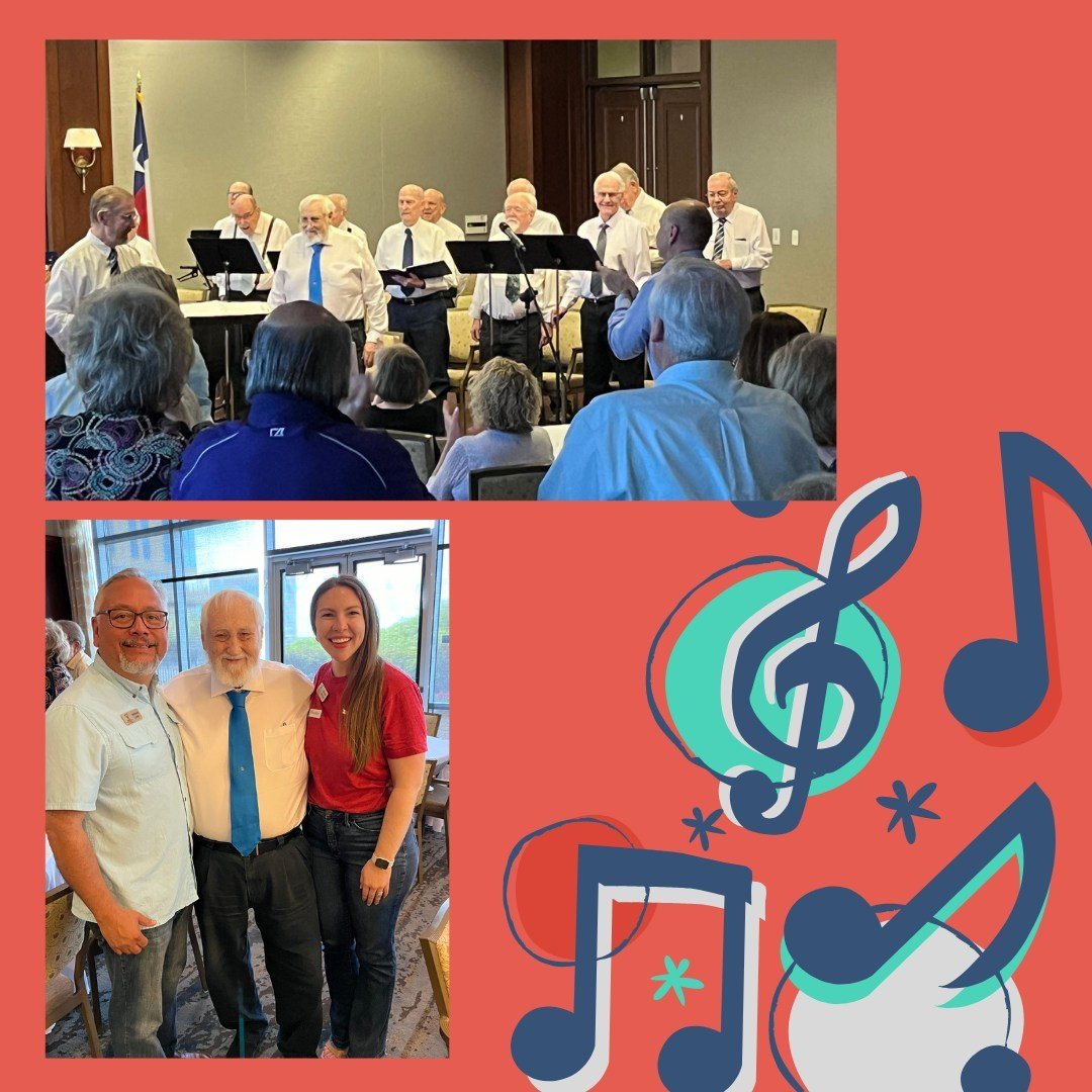 🎶 Collaborative Family Engagement Coordinator Matthew Lopez and Donor Relations Manager Victoria McKeon attended CASA volunteer Heard Floore&rsquo;s concert, held by the Trinity Terrace Ukulele Band and Chorus 🎶 Great job, Heard!