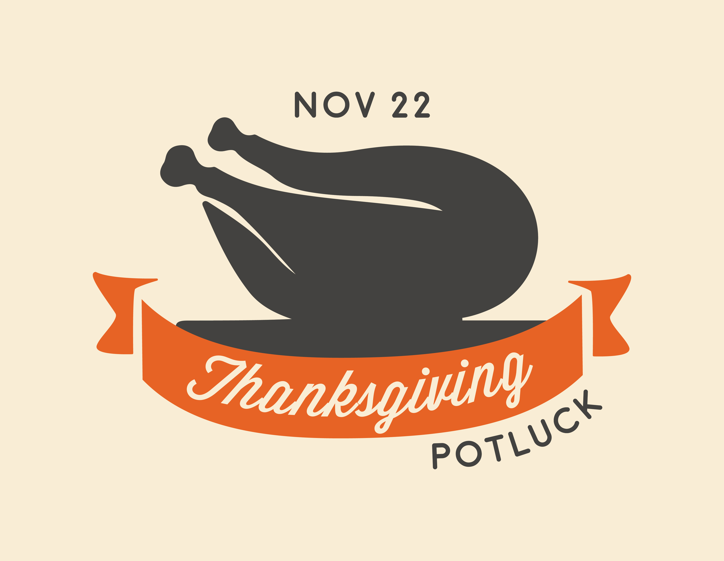 Join Us for a Thanksgiving Potluck!