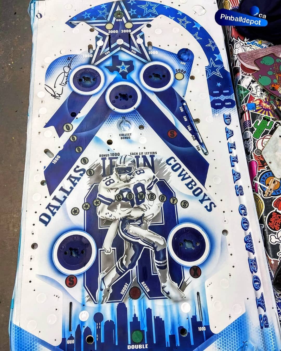 Who else is excited about Texas Pinball Festival this March!? 🔥 Come check out our new rethemed Dallas Cowbows Pinball! 🏈 We&rsquo;ll be there to help you order your custom rethemed pinball on the pinball machine of your choice! We can customize it