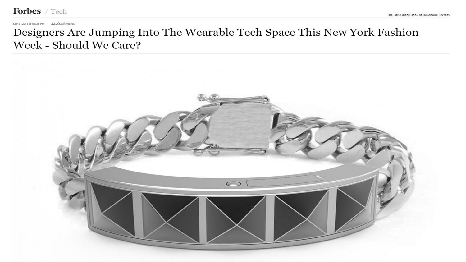 Commentary: Wearables within Fashion (2014)