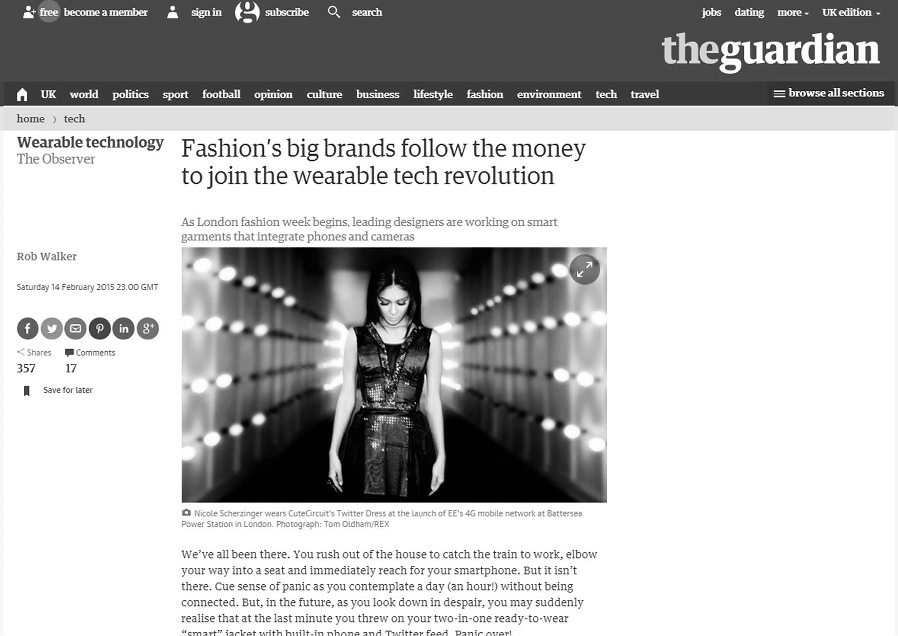 Commentary: The issues with wearables and fashion (2015)