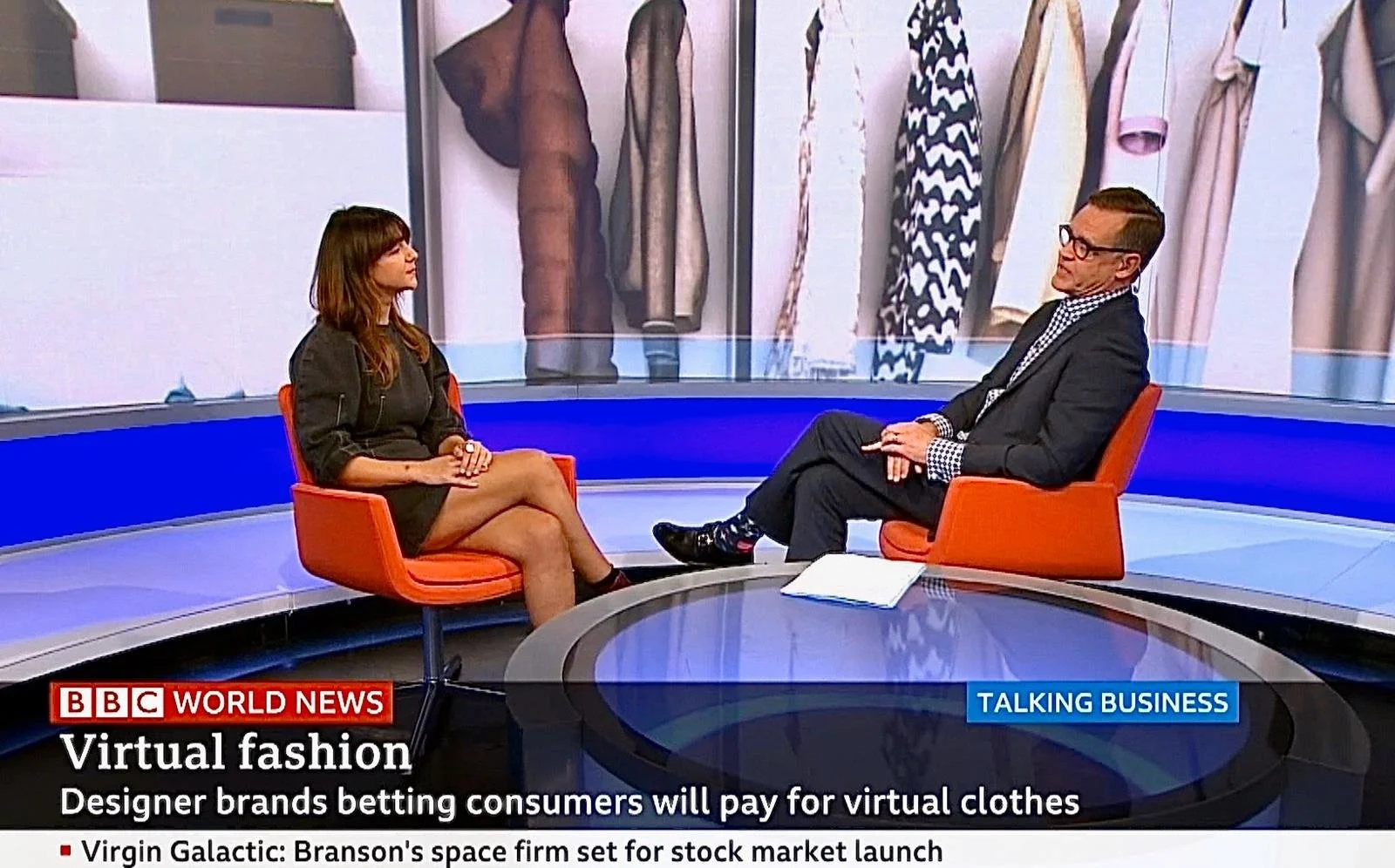 bbc news: growth of virtual fashion