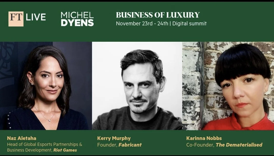FT LUXURY CONFERENCE: the challenges of digital fashion transformation