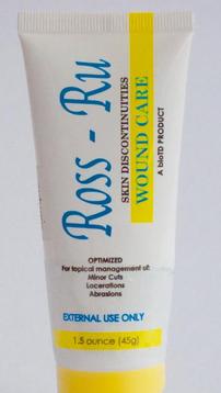 FREE 1.5 OUNCE TUBES OF ROSS RU® WOUND CARE GEL 932c9cdccc6bdb8f43b530bfb83807eb