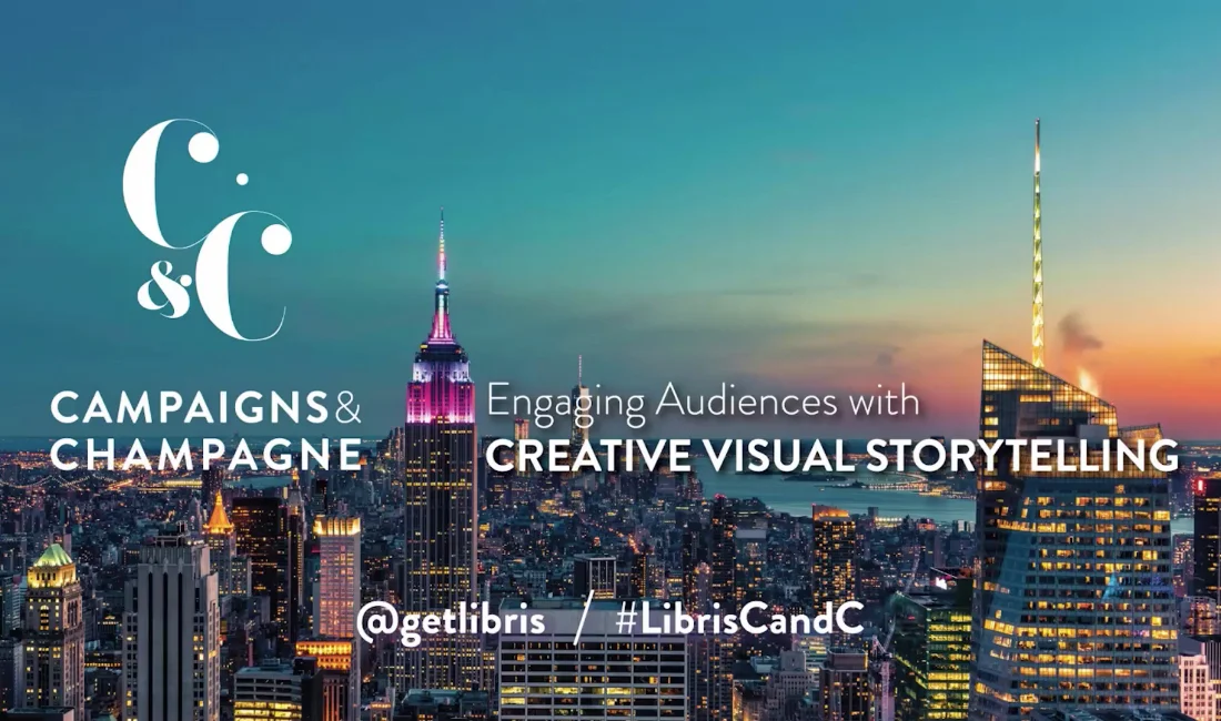 Campaigns & Champagne by PhotoLibris May 2018, with Mashable and Great Big Stories. Click for event overview and video .