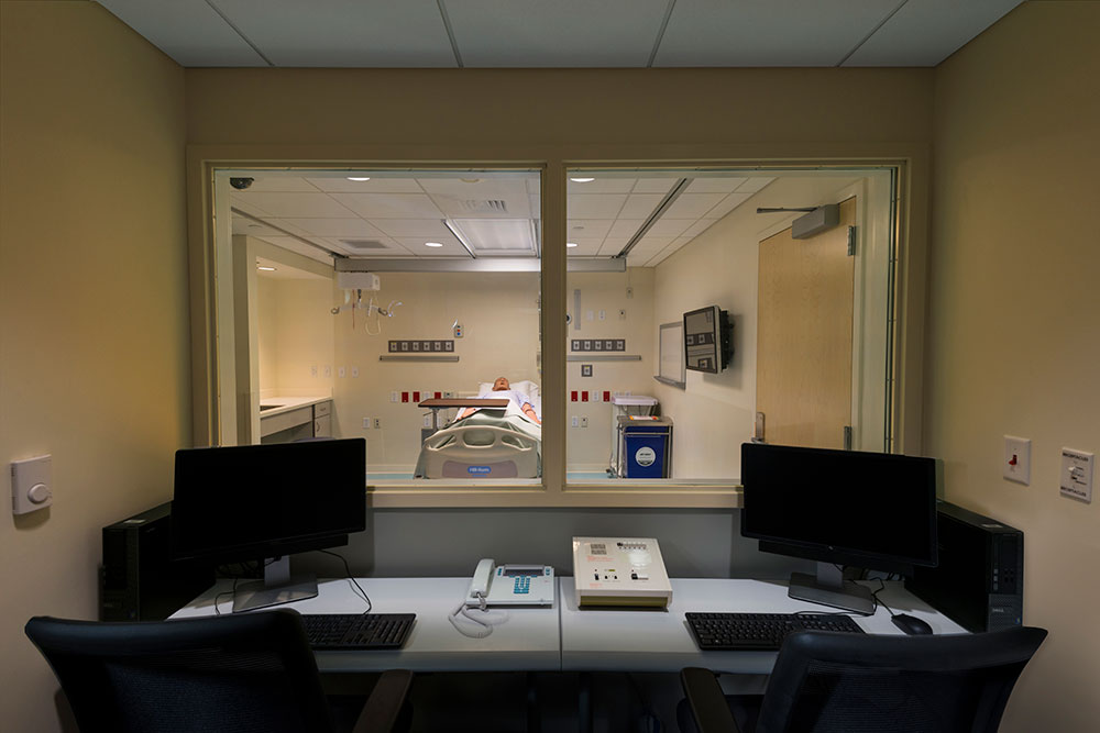 View into Simulation Lab