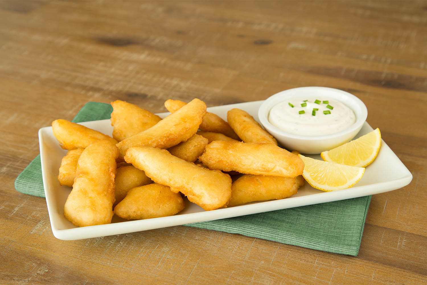 BATTERED COD BITES