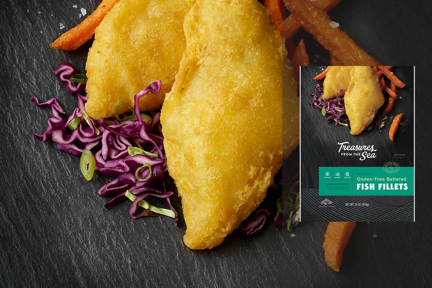 GLUTEN-FREE BATTERED FISH FILLETS
