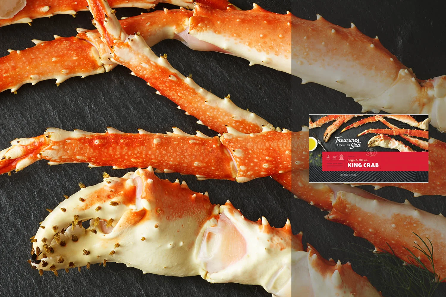 KING CRAB LEGS & CLAWS