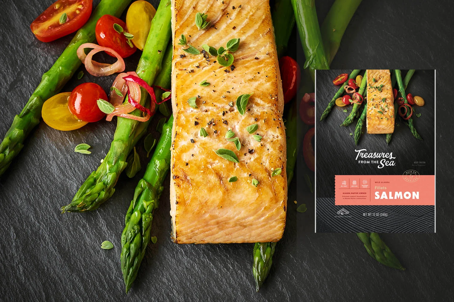 ALL NATURAL SALMON FILLETS