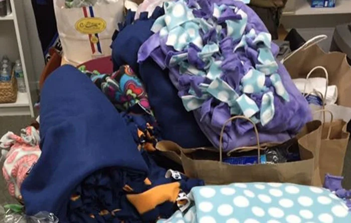Donations from InterAct and FFA clubs at Healdsburg High School