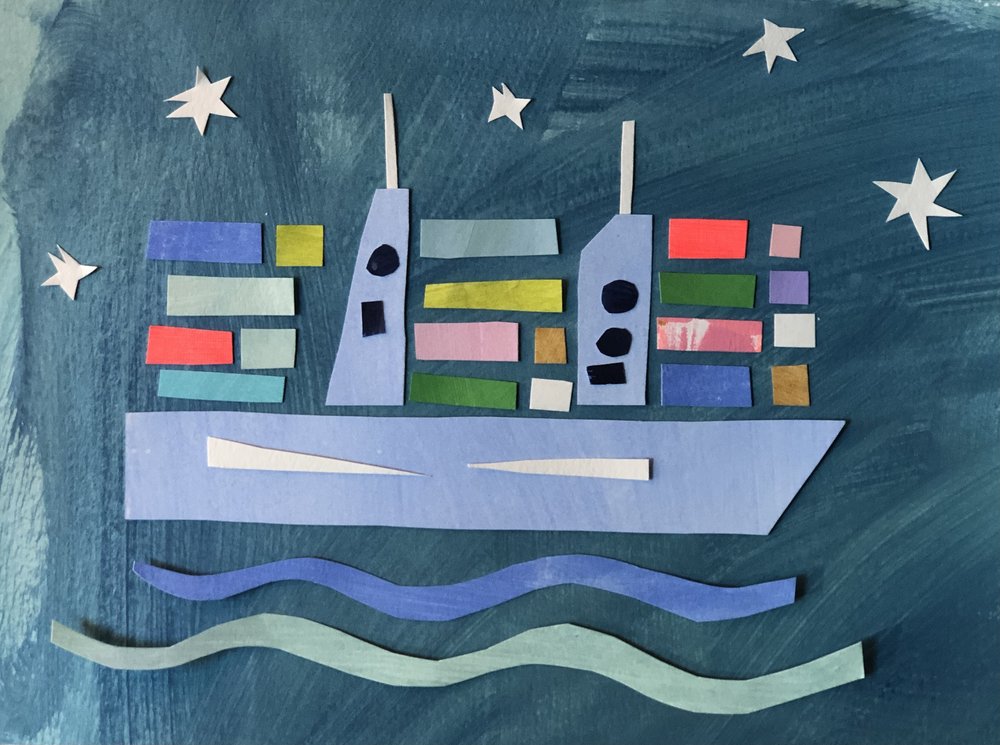Shipley's Ship — Anne Maynard Art