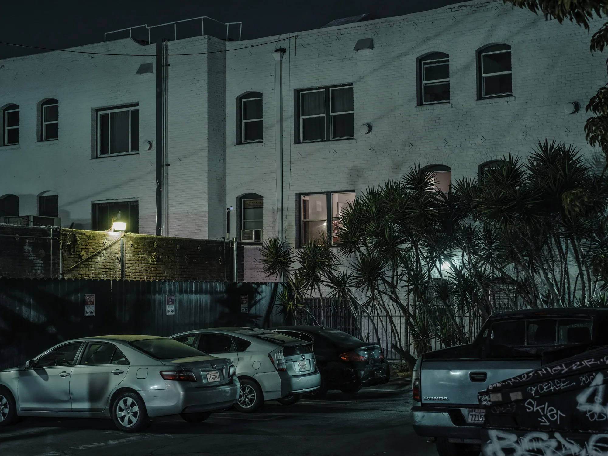 Shortstop Parking Lot, Los Angeles, 2018. 24” x 32”, Limited Edition of 5. Archival Pigment Print, Hahnemuhle Fine Art Paper. Pricing & Purchasing Info
