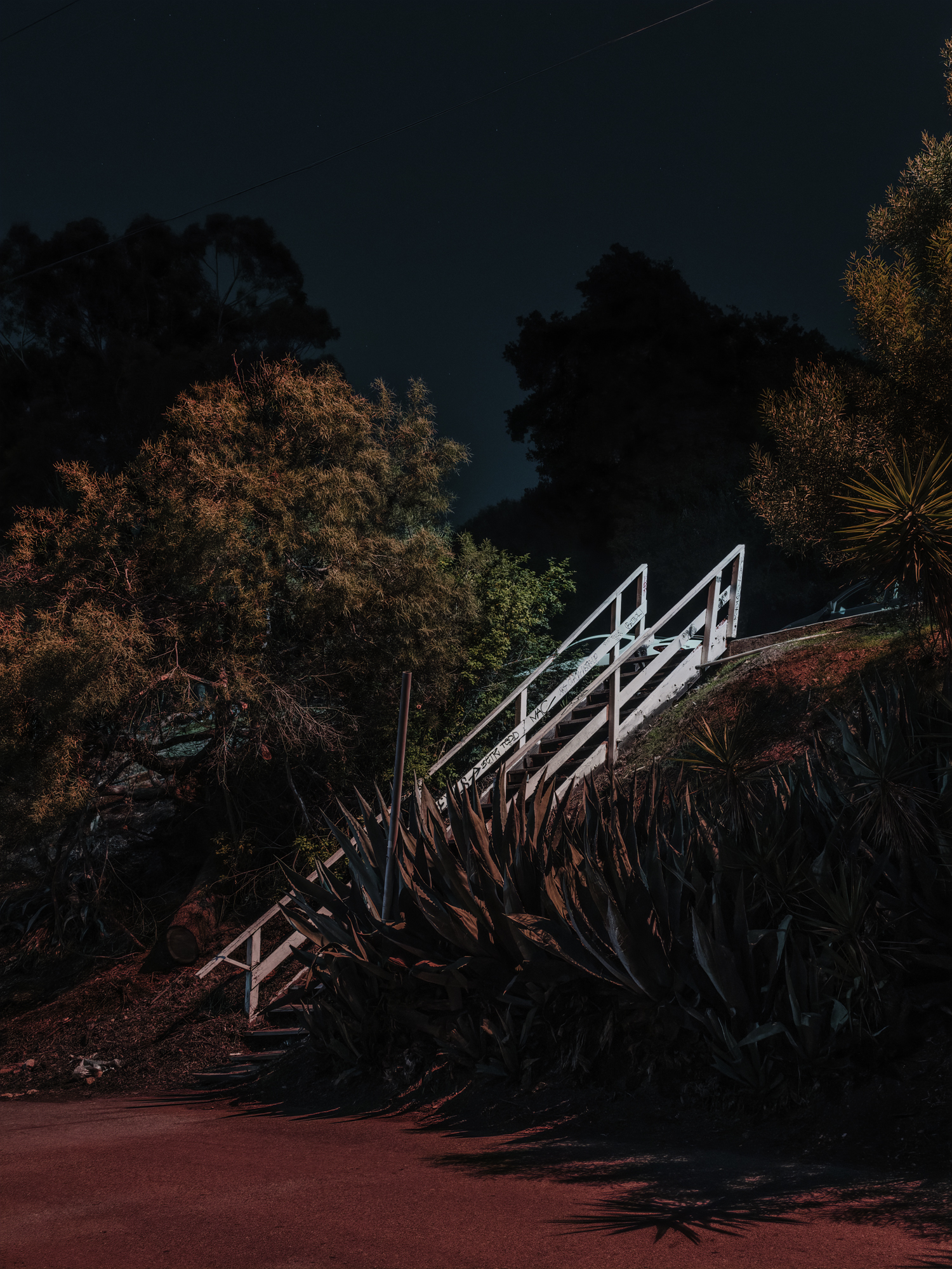    Staircase on Lilac, Los Angeles, 2018  . Archival Pigment Print.  30” x 40” - Limited Edition of 2 | 24” x 32” - Limited Edition of 3 | 18” x 24” - Limited Edition of 5  Pricing &amp; Purchase Info:  Leon Gallery  