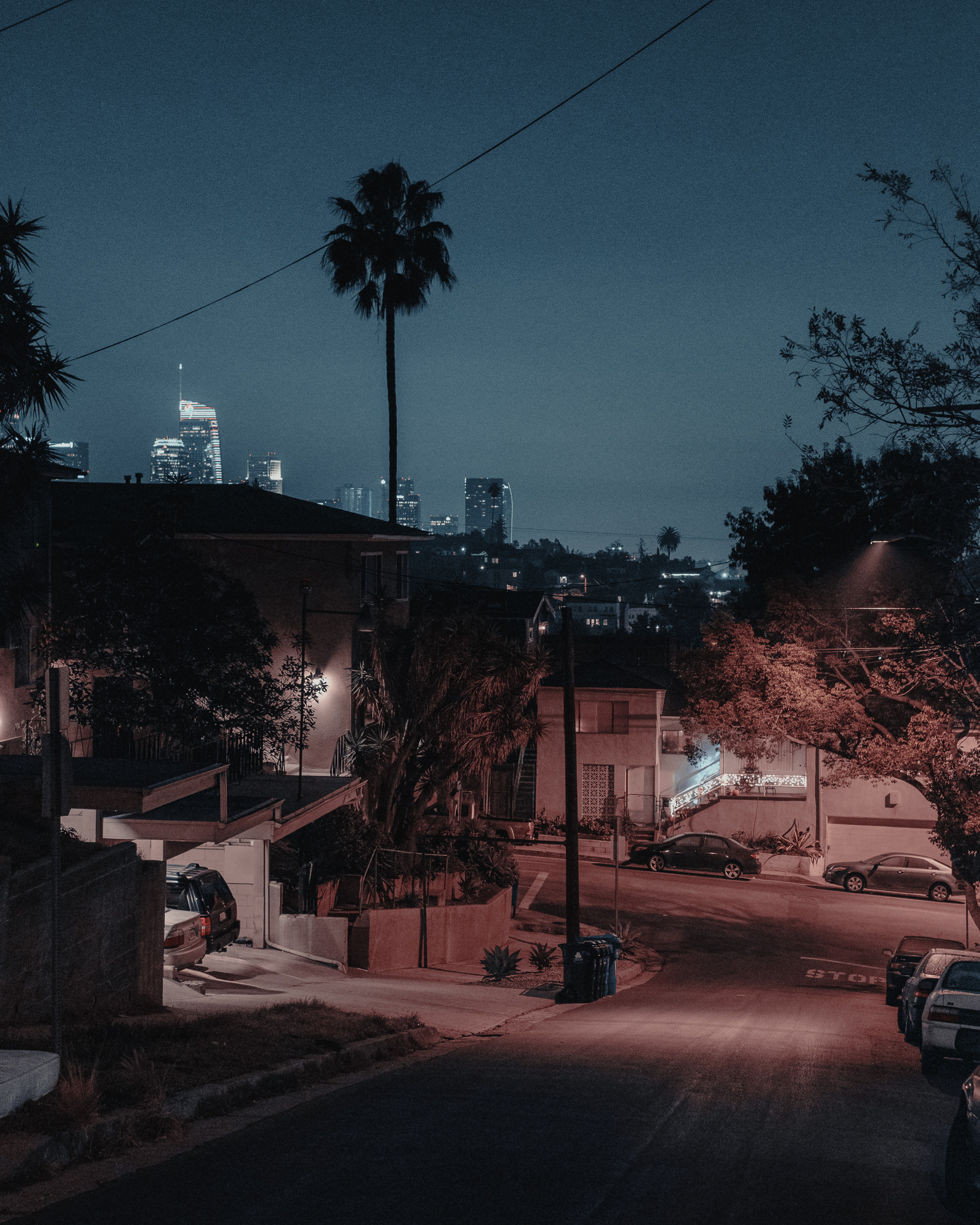 View Down Sargent, Los Angeles, 2018