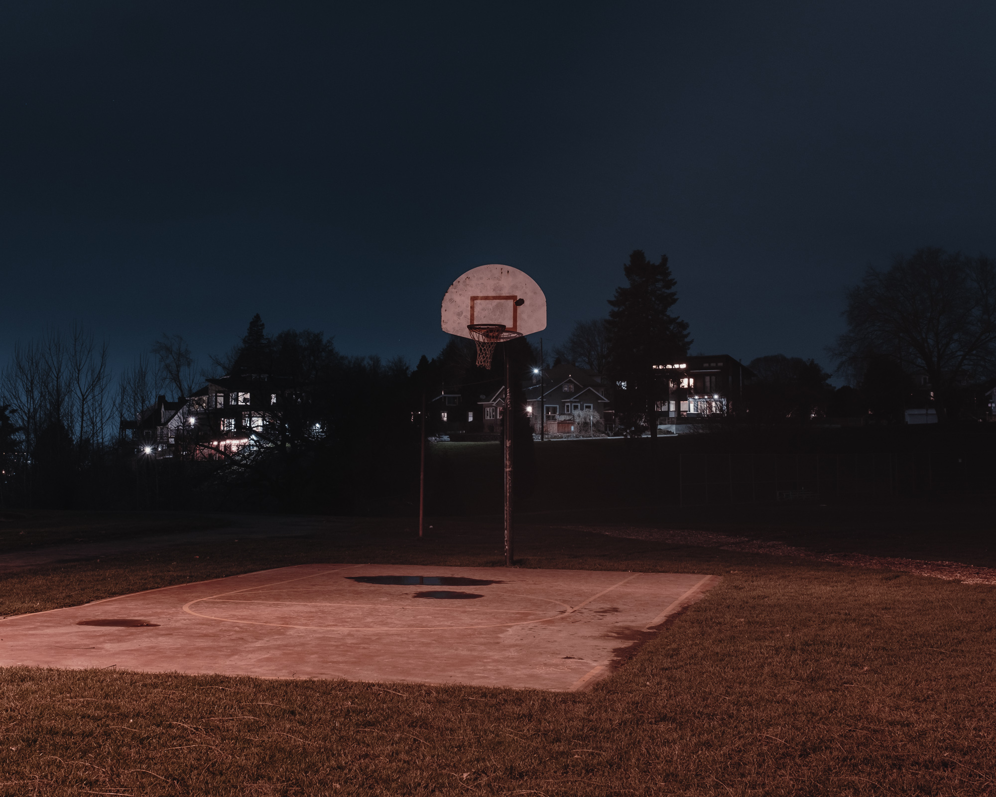Basketball Court, Portland, 2017