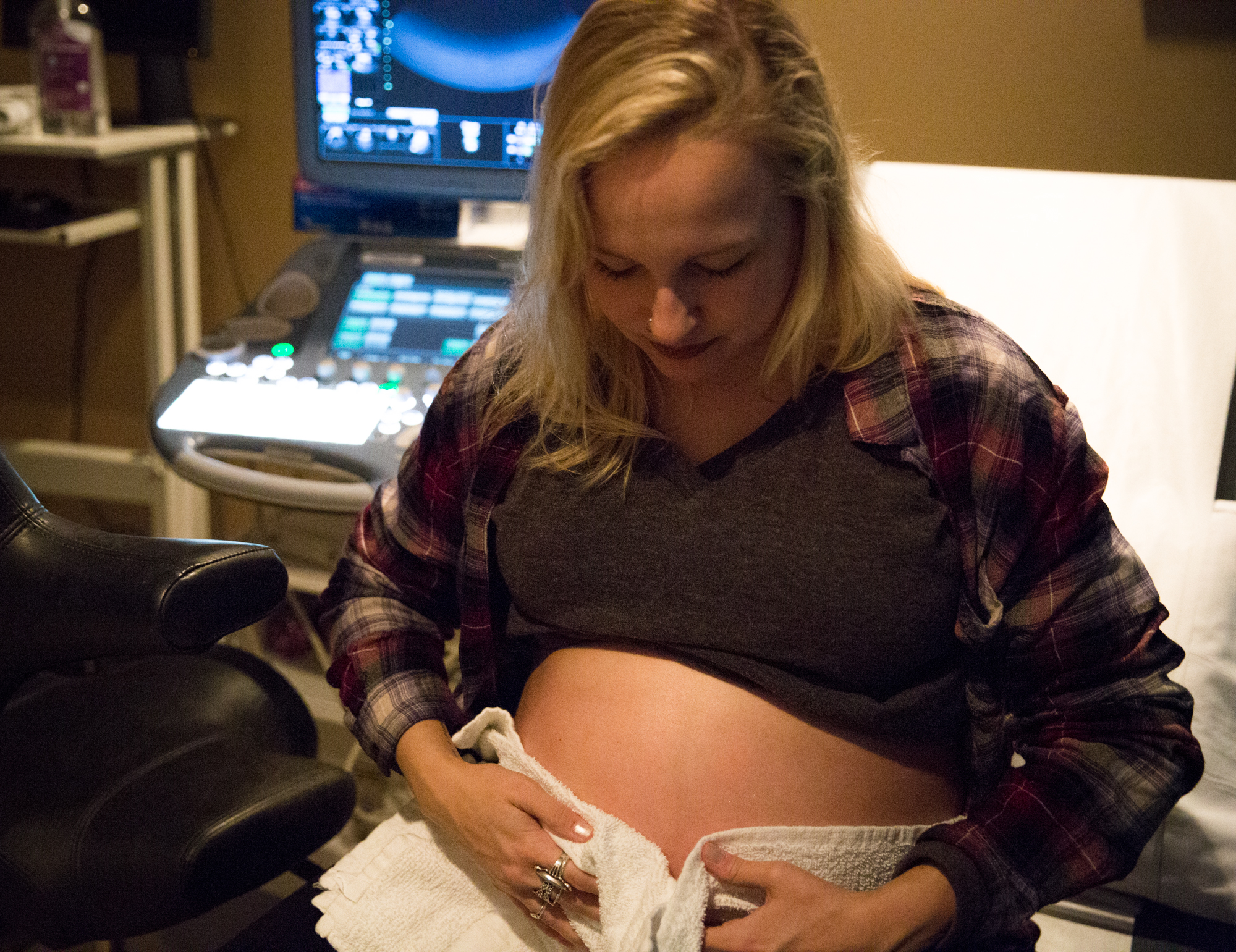 Because of her high-risk pregnancy, Edwards must get ultrasounds three times each week in the last four weeks of her pregnancy to ensure Atlas's health. "Because Atlas is inside of me, he is directly tied to me. He is a part of me. So everything I do affects him. I take care of him by taking care of myself. Right now that's the only way I can take care of him, but once he is born I have to continue taking care of myself for him as well. He depends on me, and I have to protect the both of us." said Edwards.